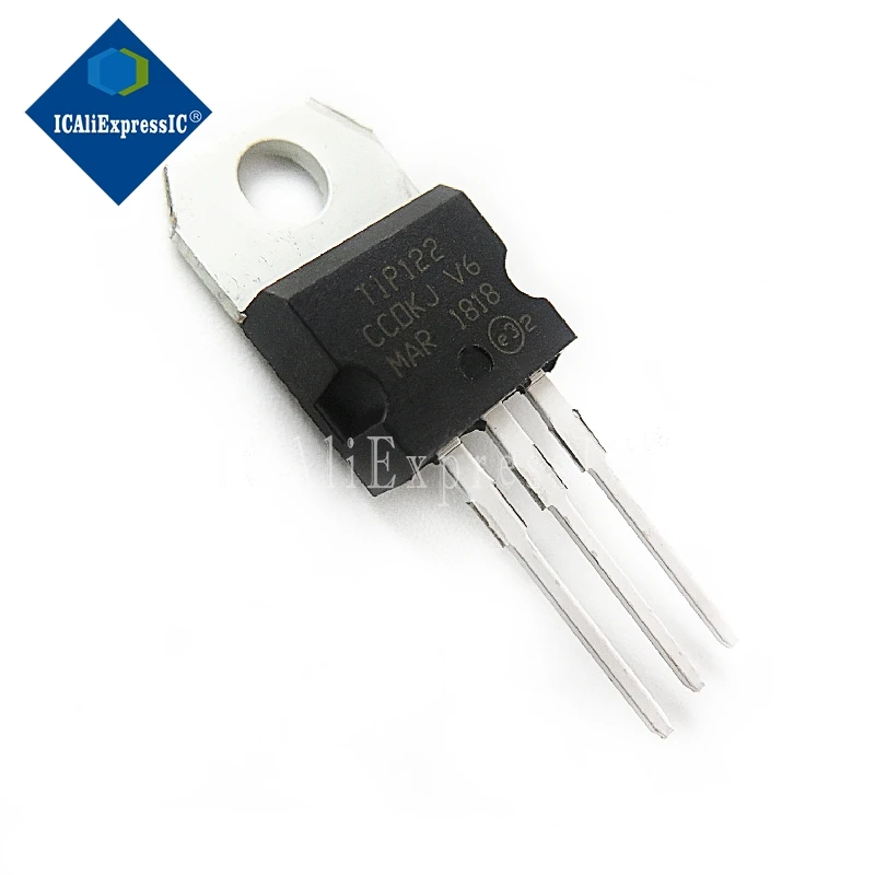 10pcs/lot TIP122 TO-220 5A 100V NPN TRANSISTORS In Stock