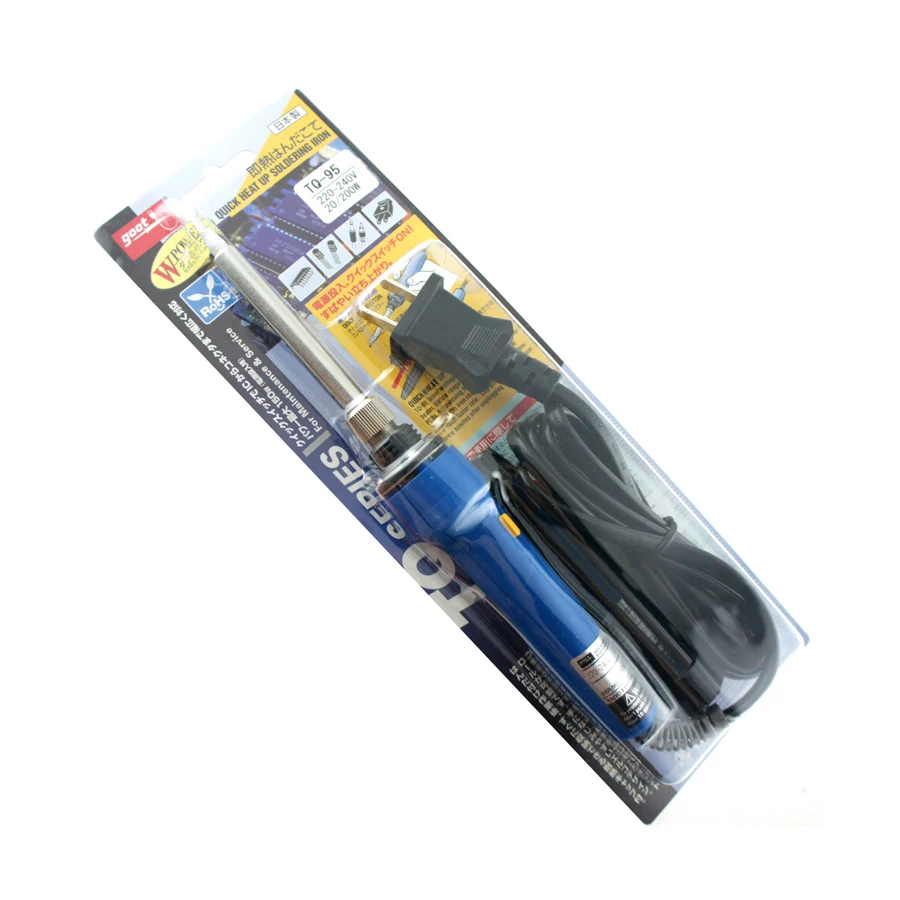 GOOT Quick Thermoelectric Soldering Iron Made in Japan Repair Tools Power Adjustable 220V/110V Welding Repair Tool TQ-95