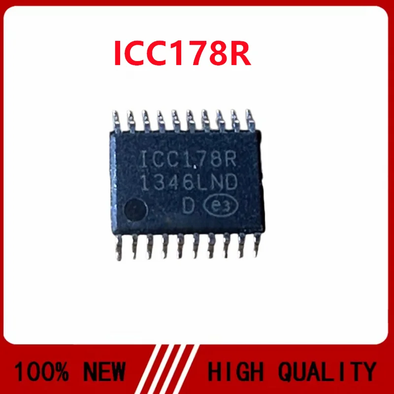 5PCS/LOT ICC178R ICC178 TSSOP20 Three-track decoding chip in stock