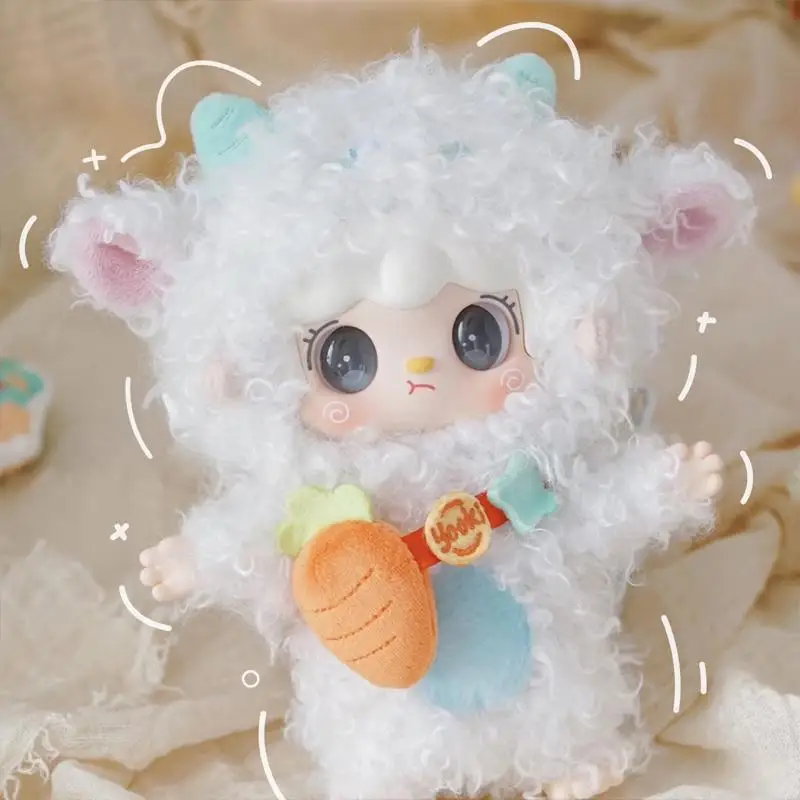 Yooki Hanging Card Mie Mie Sheep Serie Action figure  Desktop Ornament Cute Doll Pendant Lovely Gift Friends Girl Birthday Gift