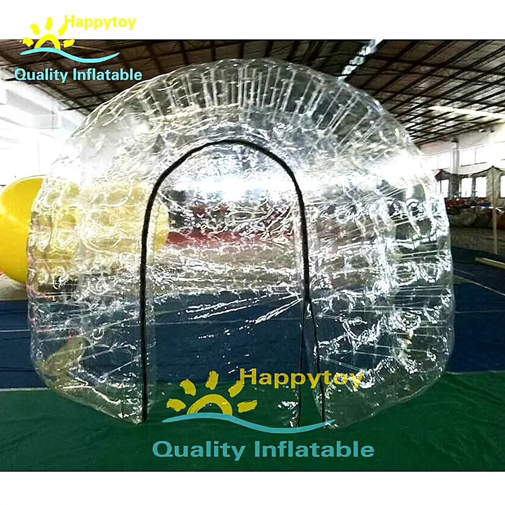 ホットセール 3-5M アウトドア キャンプ イベント用 大型 PVC インフレータブル ドーム型 バブル イグルーテント