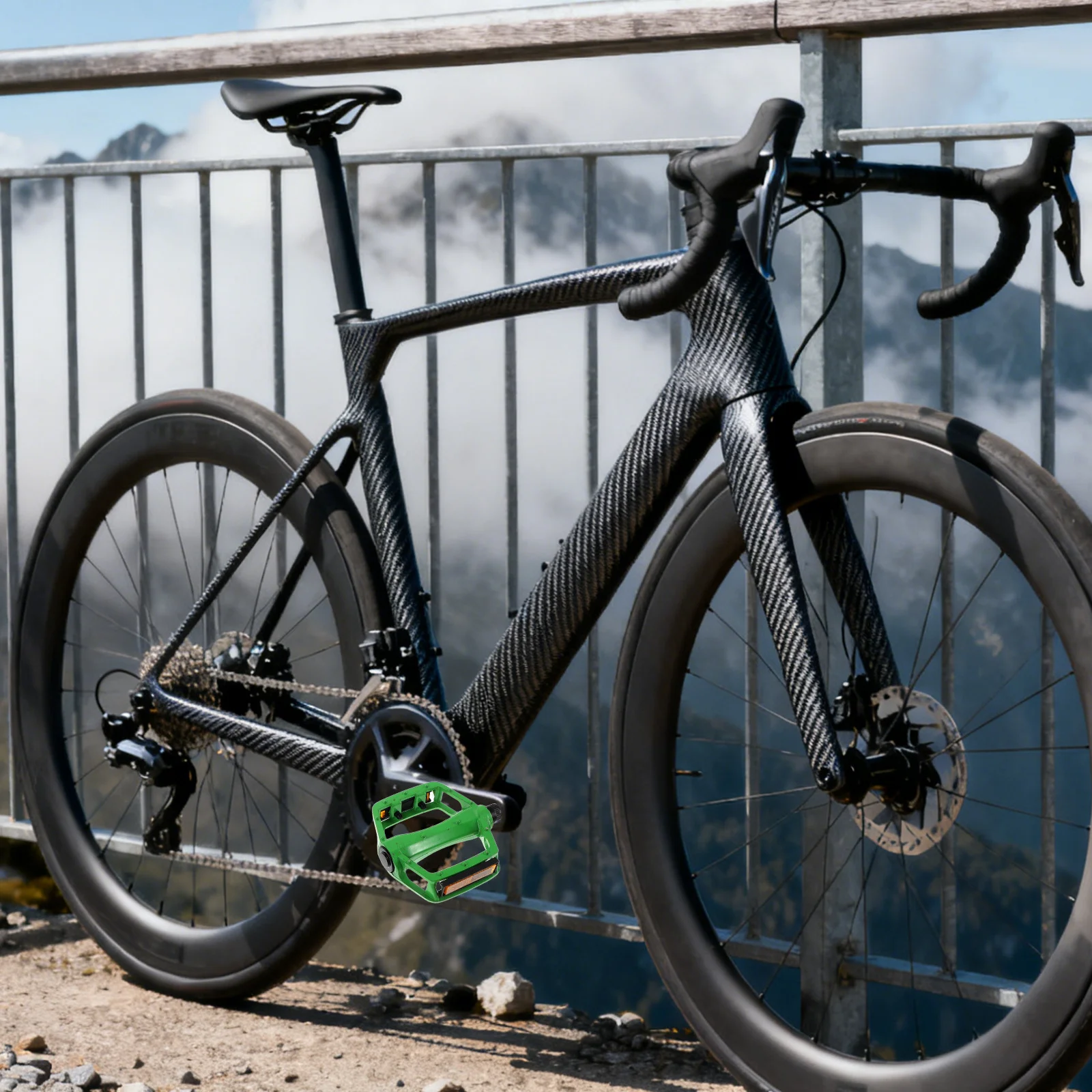 

2pcs Bicycle Pedals Aluminium Alloy Non-Slip For Folding E-Bike Mountain Road Kids Bike Replacement Parts Cycling Accessories