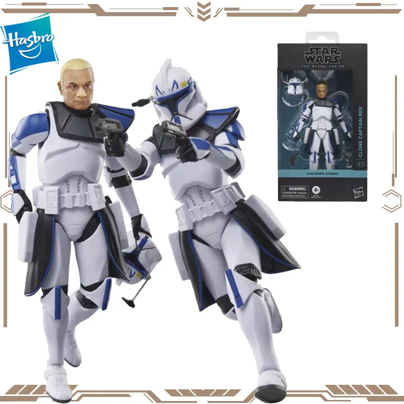 

Hasbro Original Star Wars Ahsoka Clone Captain Rex 6 Inches Action Figure Toys for Boys Girls Gift Collectible Model Ornaments