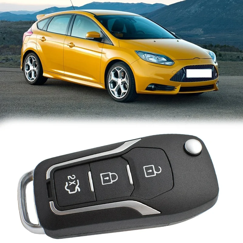 Car Remote Key Shell Case for Focus Fiesta Galaxy Mondeo C-Max