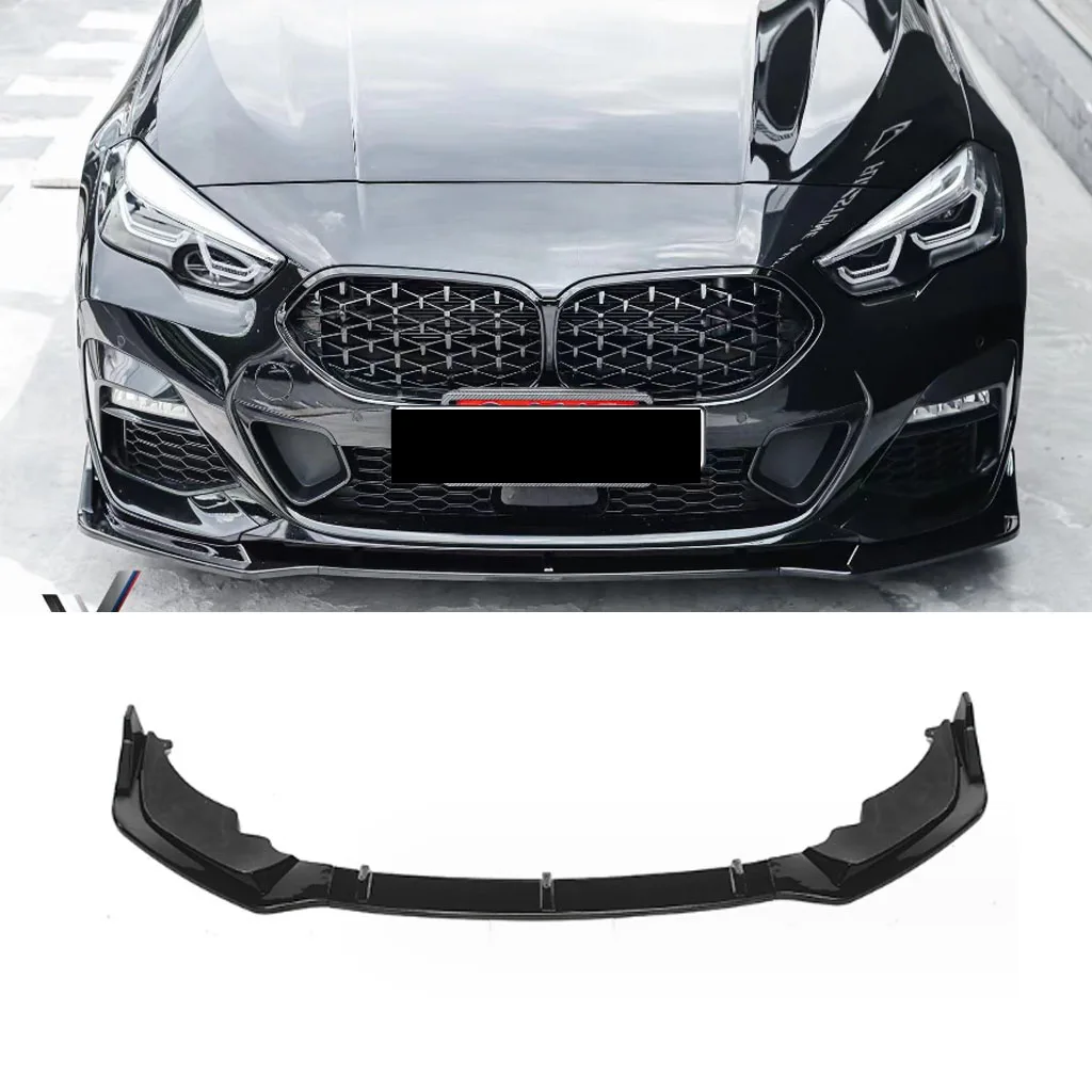 

Car Front Bumper Splitter Lip Chin Spoiler Protector Cover Guard Deflector Lips For BMW 2 Series F44 M Sport 218i 220i 2020-2023