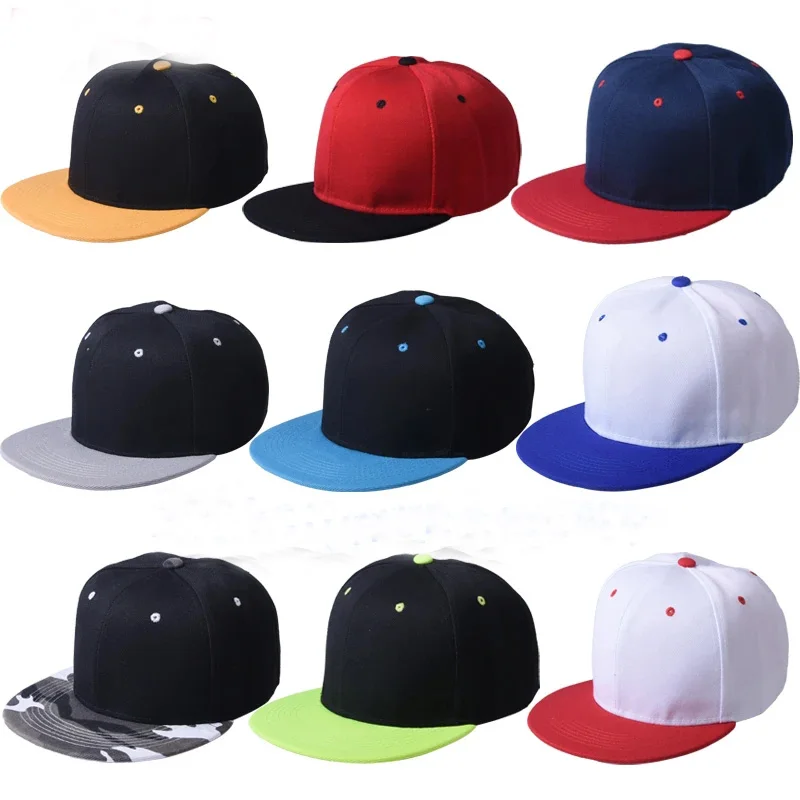 Fashion Flat Brim Snapback Cap New  Outdoor Man Women Summer Baseball Cap Wholesale Sun Hat Adjustable Hip Hop Snap Back Hats