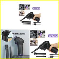Cordless Electric Air Duster Cleaner Rechargeable 6000mAH 15000mAh Battery Powerful 45000 RPM Fast Charging