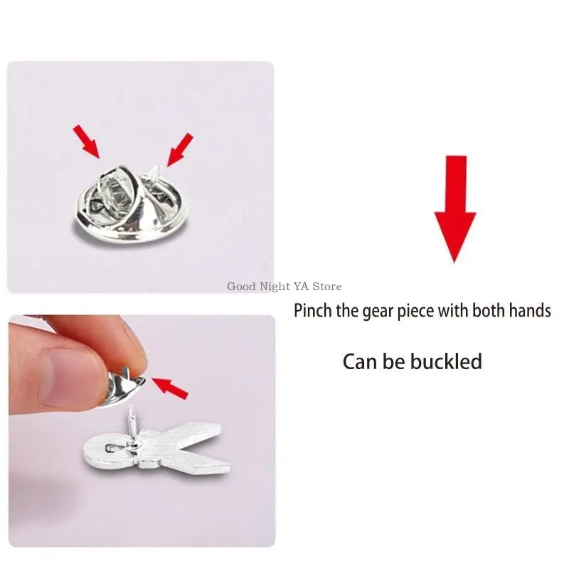 Delicate Ribbon Broschen HIV Awareness Revers Pin für Frauen Brust Wirbel