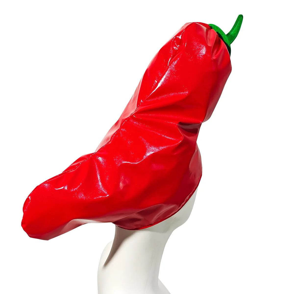 Chapéu de pimenta vermelha cosplay engraçado legumes forma chapéus carnaval halloween vestir-se festa traje adereços presentes