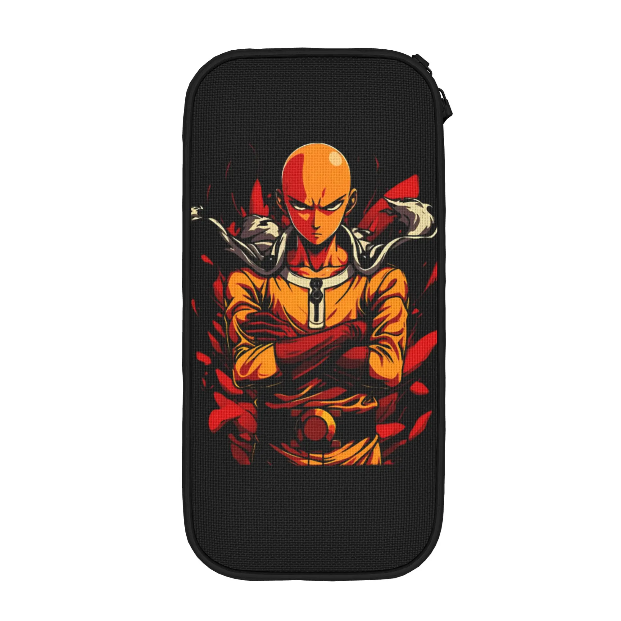 New One-Punchs-Man Saitama Pencil Cases  Pencilcases for Student Large Storage Pencil Bags Students School Gifts Stationery