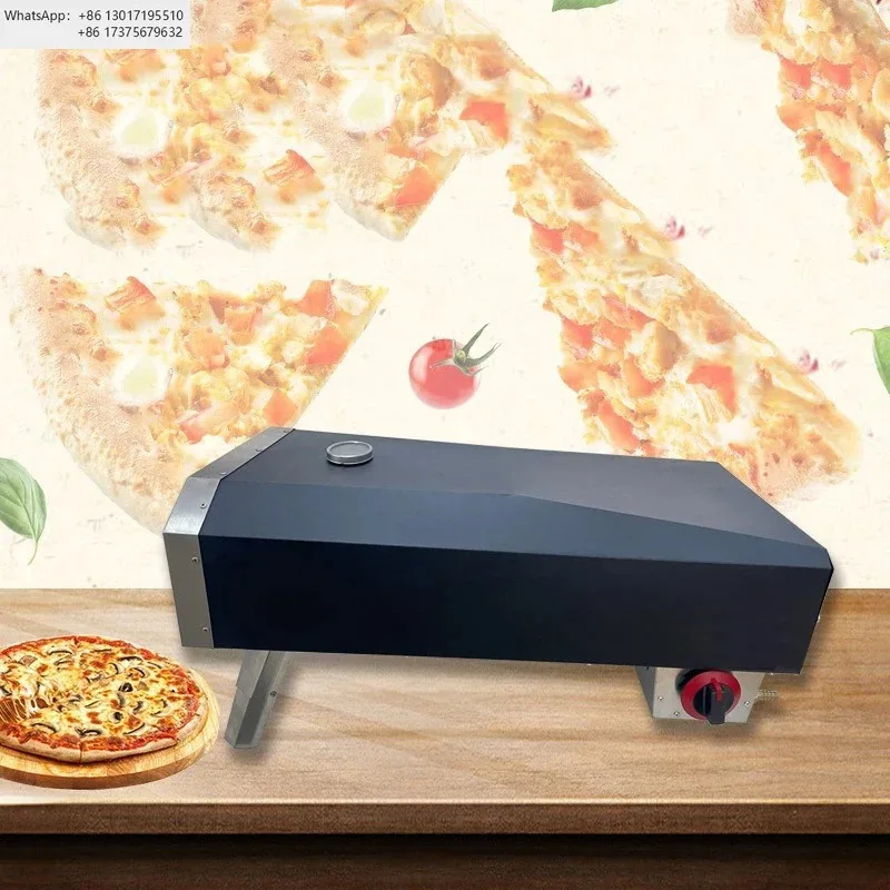 Camping Gas Pizza Oven Foldable Portable Rotating Pizza Oven Outdoor 12 Inches 16 Inches Pizza Cooking Stove