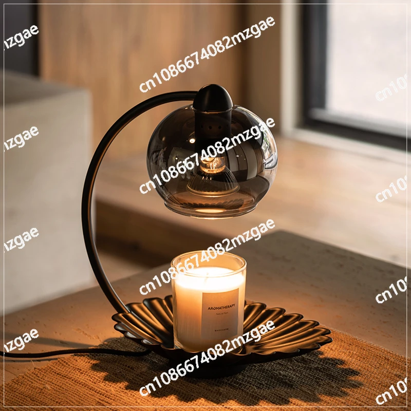 Aromatherapy Lamp Melting Candle Lamp Atmosphere Sleep Aid Bedroom Candle Holder Fragrance Melting Wax Lamp Birthday Gift