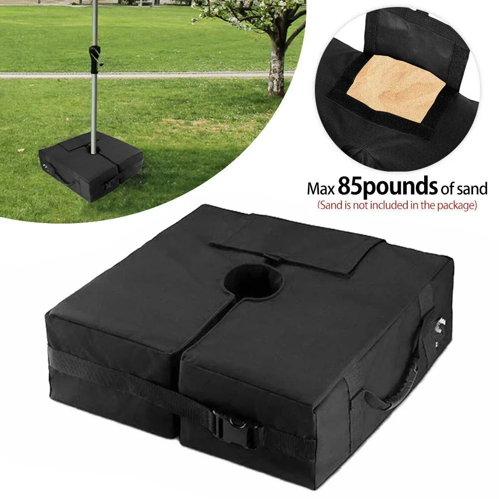 Outdoors Wind-Proof Detachable Heavy Weight Bag Sun Umbrella Base Umbrella Sandbag Fixed Sandbag Parasol Base Stand