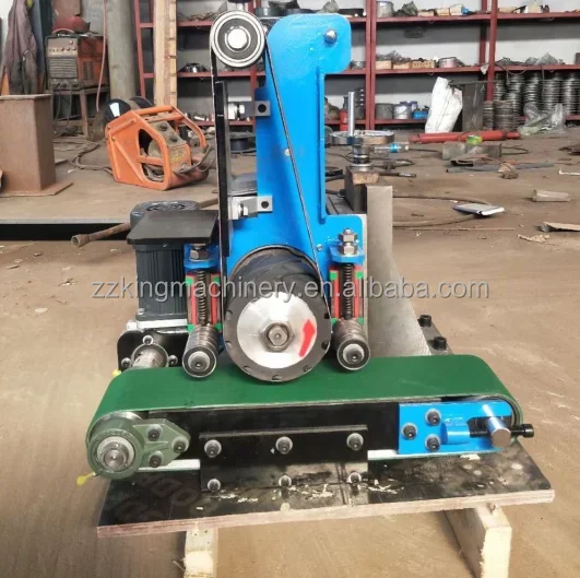 Desktop small flat plane hardware parts polishing machine metal plate deburring derusting drawing sanding machine