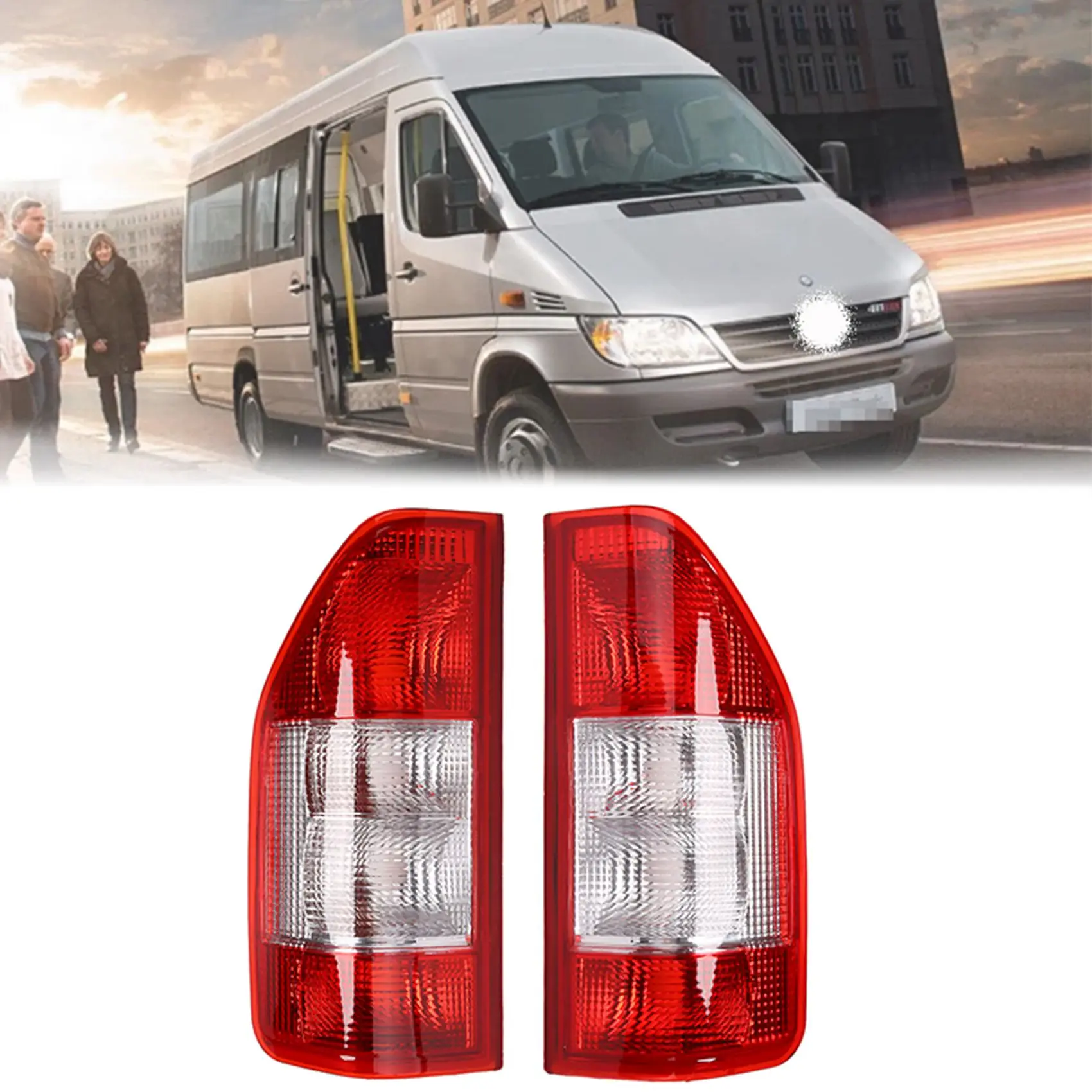 

For Sprinter 1996 Car Rear Taillight Truck Taillight Assembly Without Bulb-A67F