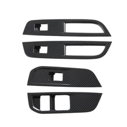 RHD Car Window Control Lift Panel Cover Trim Decoration for MG4 2023 Auto Interior Accessory Replacement