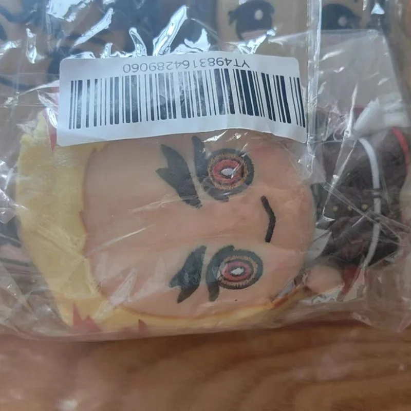 In Stock Bandai Genuine Demon Slayer Plush Dolls Tanjiro Zenitsu Nezuko Backpack Pendant Decoration Collection Birthday Gift