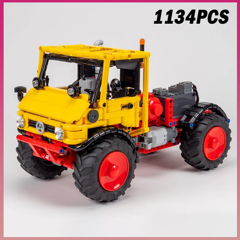 1134 قطعة MOC-241304 Werner Uniknick الغابات شاحنة مدينة سيارة التقنية نموذج مركبة اللبنات الطوب الإبداعي الصبي لعبة هدية #1