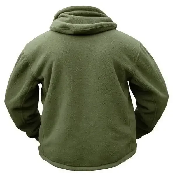 Chaqueta de combate táctica gruesa para hombre, chaqueta Polar militar para deportes al aire libre, senderismo, Invierno