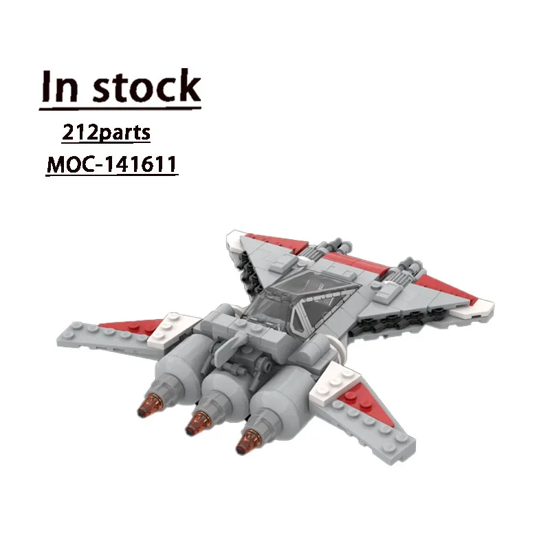 

MOC-141611Small Spaceship Assembly Splicing Building Block Model MOC Creative Building Block Toys Children's Building Block Toys