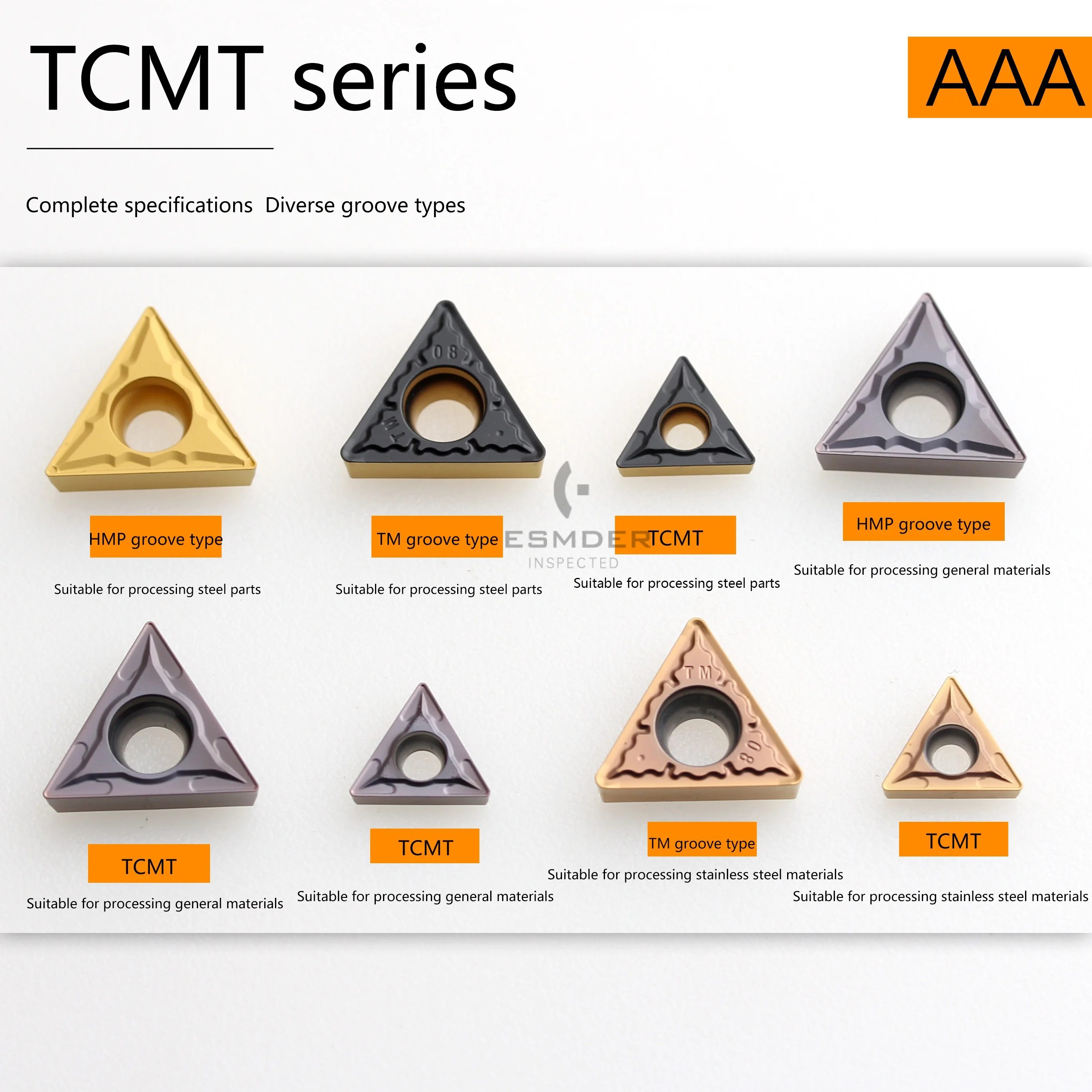 TCMT110204 110208 TCGT 090204 16T304 16T308 LC HMP TM AK HQ CNC Lathe Carbide Blade Turning Tool For Stainless Steel Aluminum