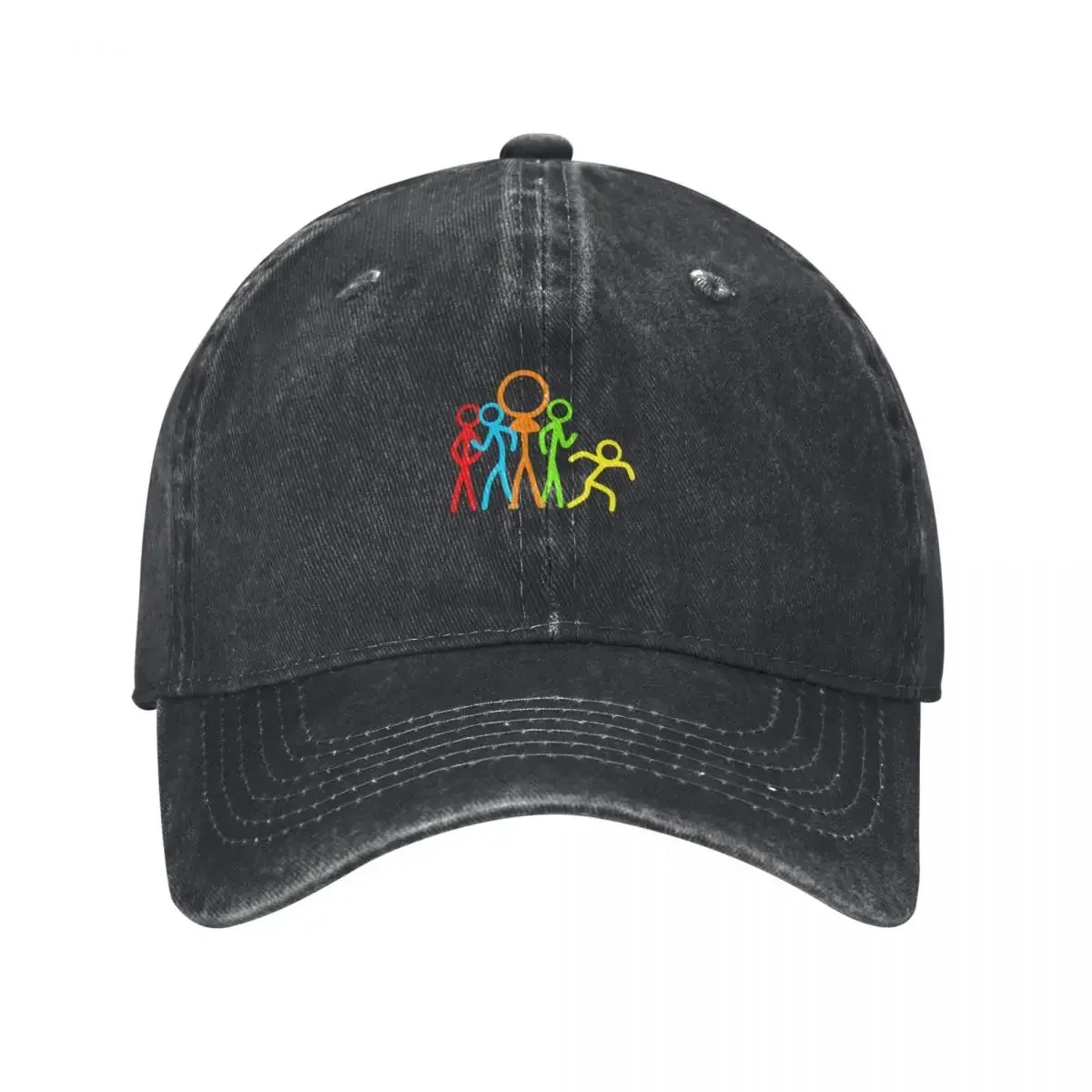 Alan Becker Stick Figures Baseball Cap Hat Man Luxury fishing caps man custom caps Fashion Beach Boy Child Women's