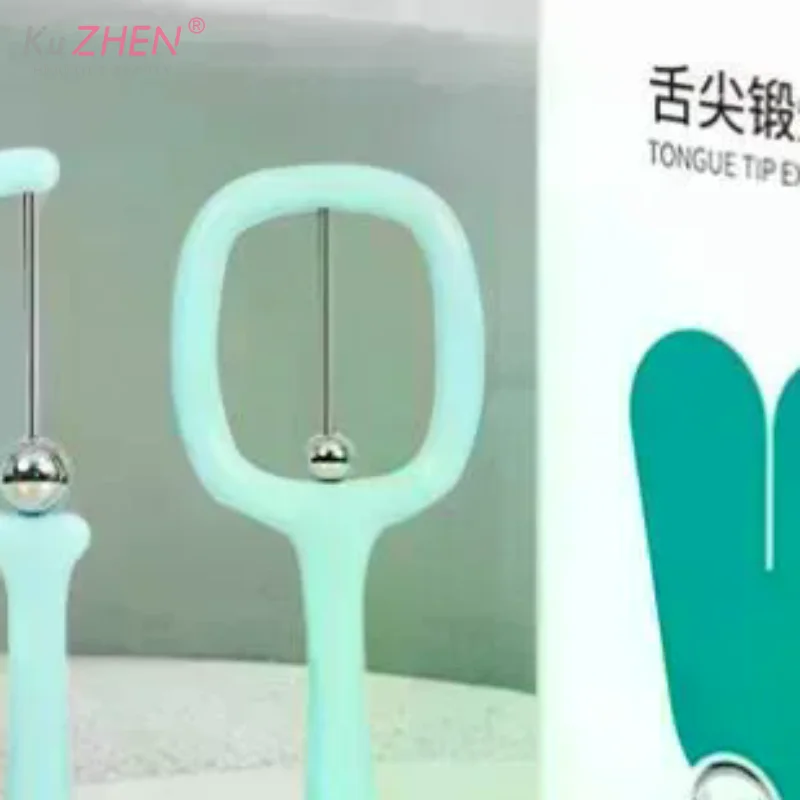 

3pcs/pack Tongue Muscle Trainers Blue White Tongue Tip Exercise Tool Tongue Tip Lateralization Lifting Oral Muscle Training Set