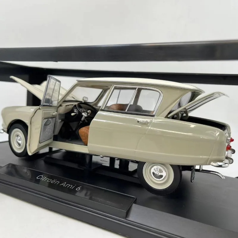 Diecast Model Car NOREV 1/18 Citroen Ami 6 Alloy Car Model Citroen Play Vehicles Toys for Boys Original Box