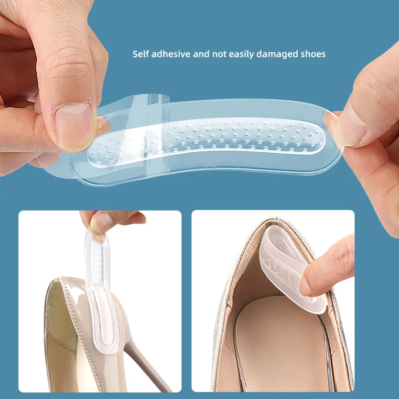 Soft Anti-wear And Anti-slip Invisible Back Stick Granules Massage Comfortable Self-adhesive Adjustable Code Half Pad