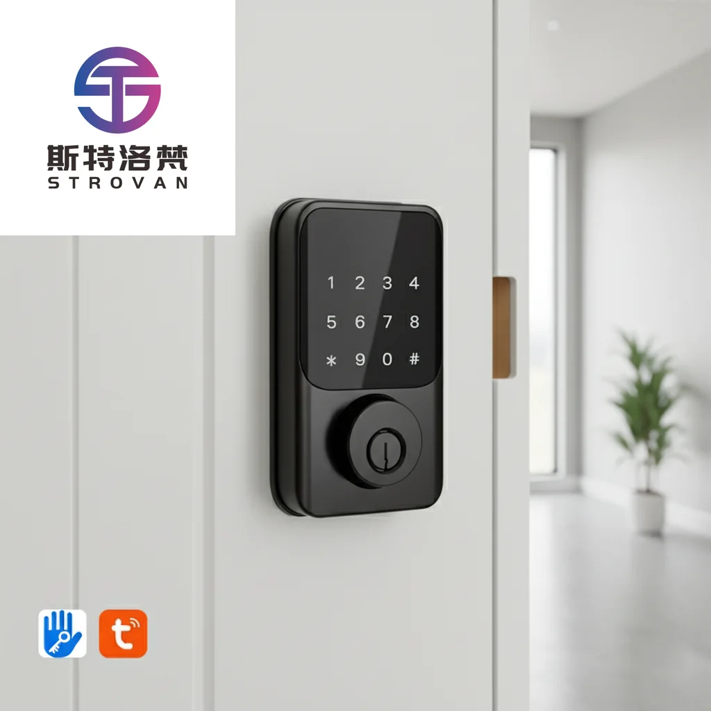 

STLF SOURCE PRICE Deadbolt Door Lock Top Model Rotate Pin Code Digital Tuya Ttlock Wifi Version Smart Door Lock