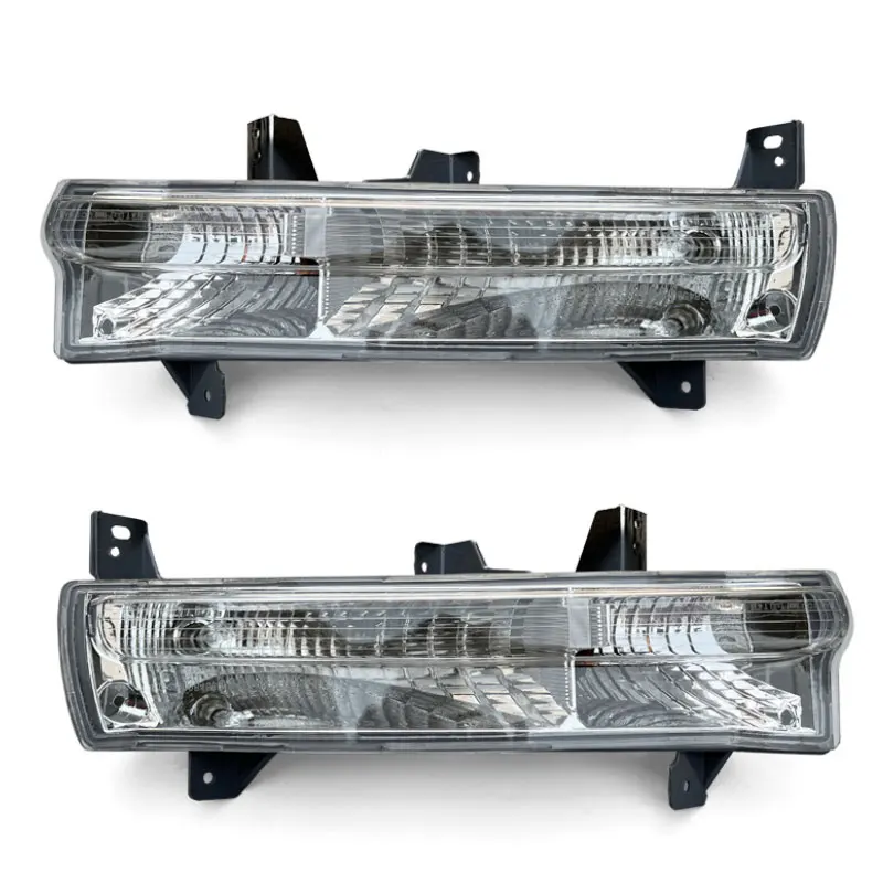 For Jeep Compass 2017 2018 2019 2020 Car Accessories Front Bumper DRL Daytime Driving Running Light Lamp Auto Fog Light Assembly view 2