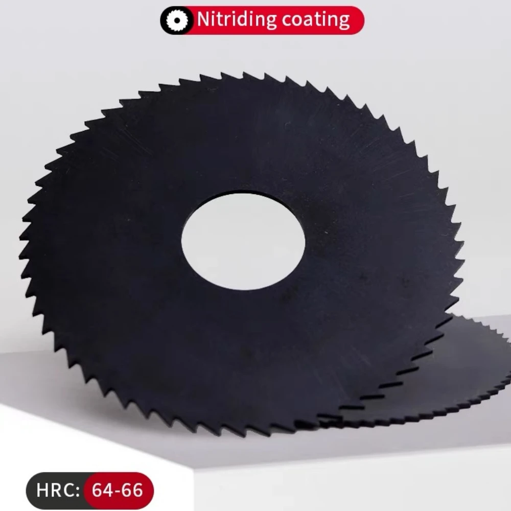 110/125/150/160/200mm 1/3pcs HSS Circular Saw Blade Black Nitride Coated Multi-function Power Tool High Speed Steel