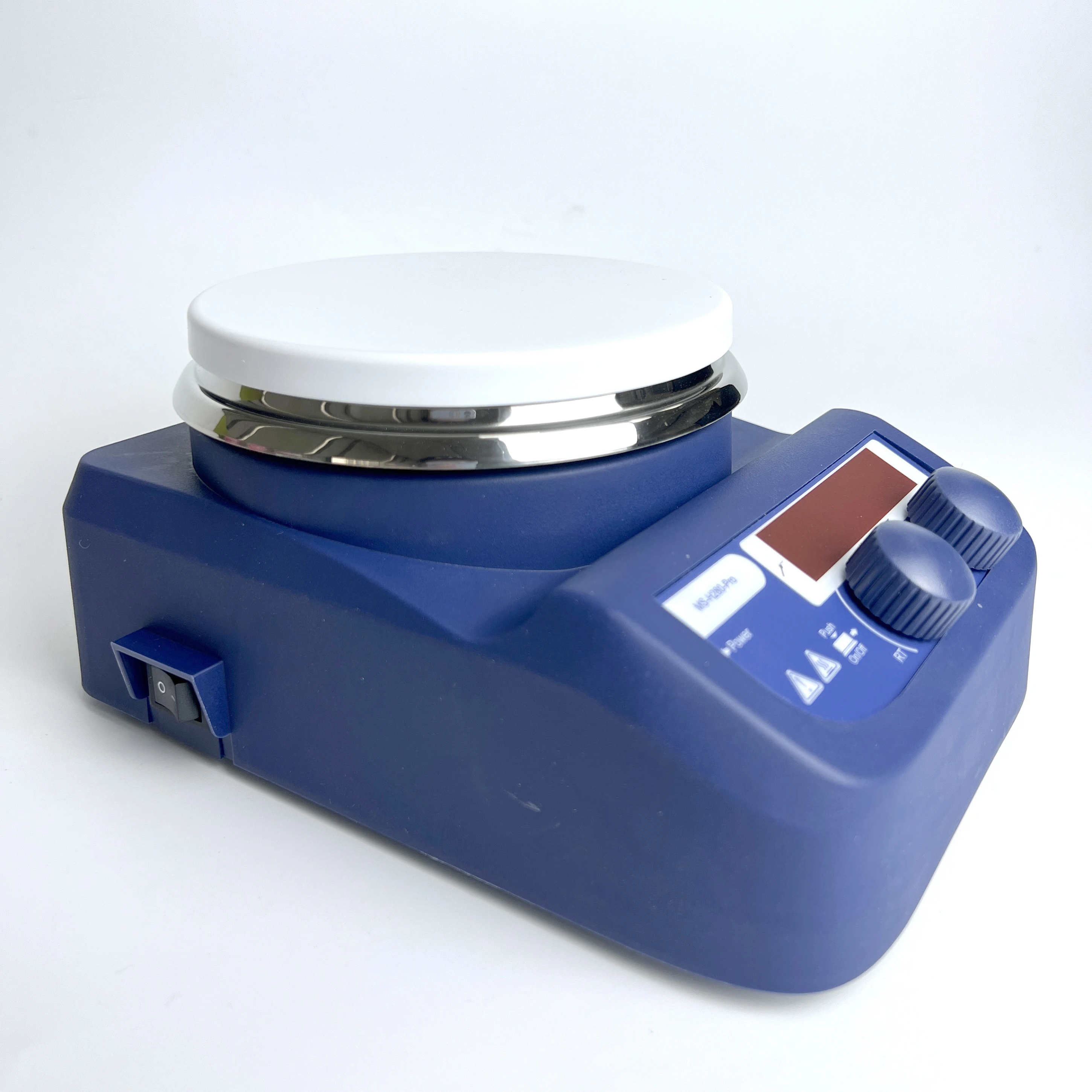 DLAB Профессиональный лабораторный 5л ЖК-цифровой керамический термостат-миксер Высокотемпературная химическая магнитная мешалка с подогревом