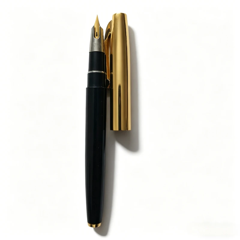 Luxury Special Crown Fountain Pen Iridium Hooded Nib F 0.5mm Office Writing Vintage Squeeze Ink Absorption Japanese Stationery