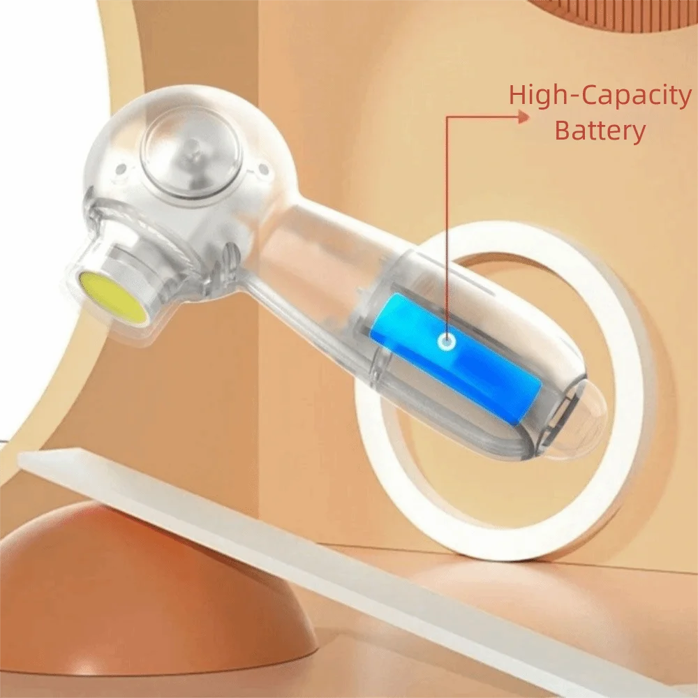 البلاستيك الكهربائية الطفل قادين الأظافر 6 في 1 قابلة للشحن الطفل طلاء الأظافر مكافحة لقط منخفضة الضوضاء الطفل طاحونة الأظافر لحديثي الولادة #3