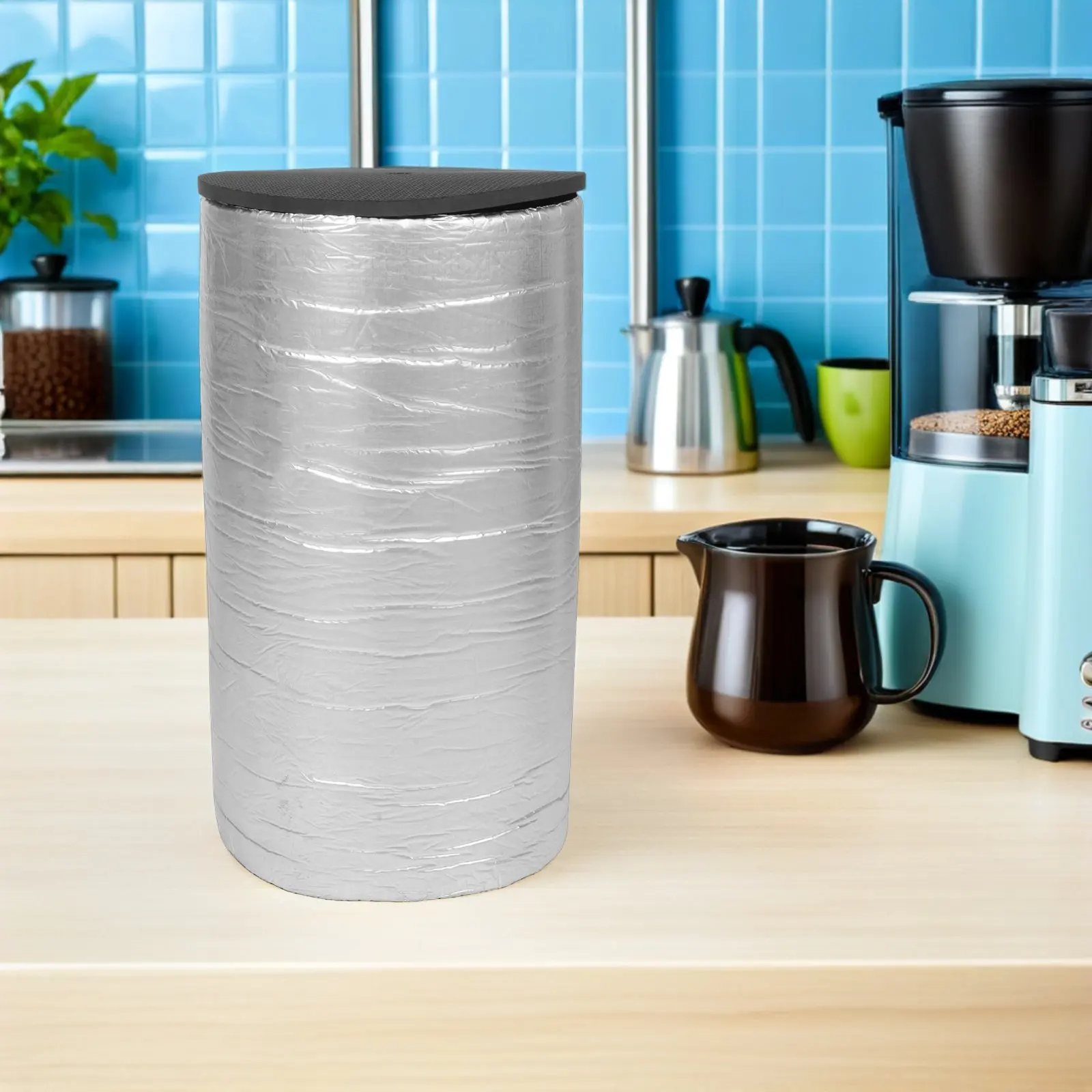

22.4''X10.22" Soundproof Blender Cover Acoustic Sound Dampening Blanket For Noise Reduction Universal Fit Smoothie Blender
