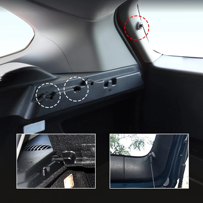 For BMW X1 2010-2016 Not-retractable Trunk Cargo Cover Parcel Rack Anti-Peeping Shield Privacy Auto Interior Accessories