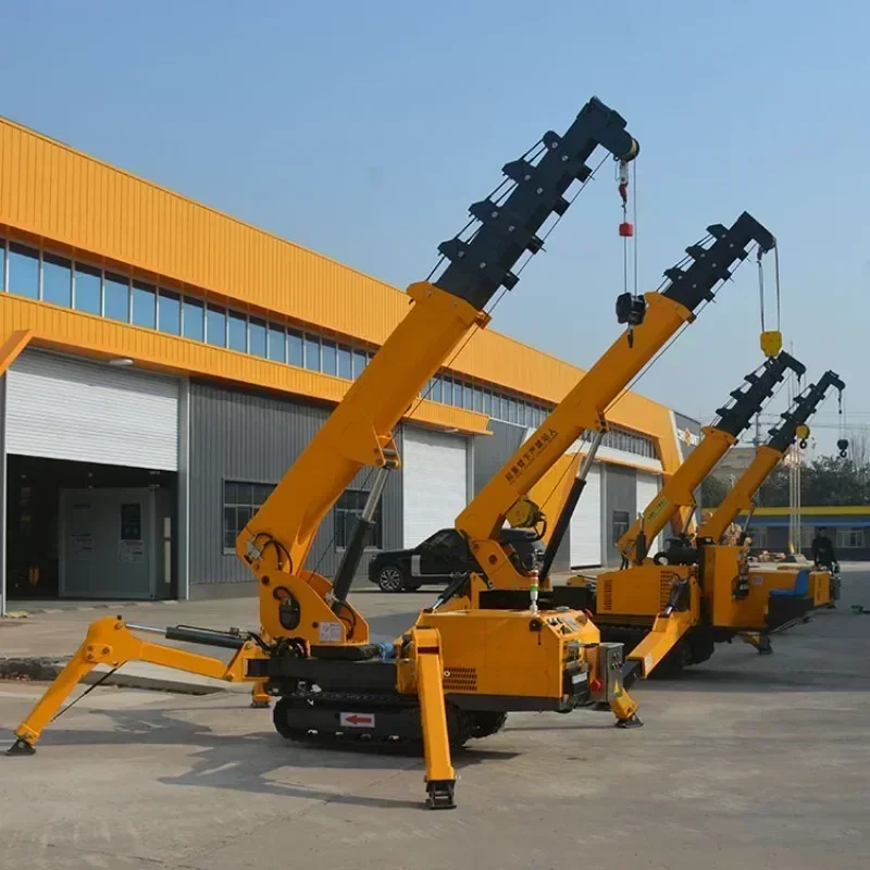 8t Mini Crawler CraneSpider Crane 3 Ton3ton Mini Guindaste Aranha