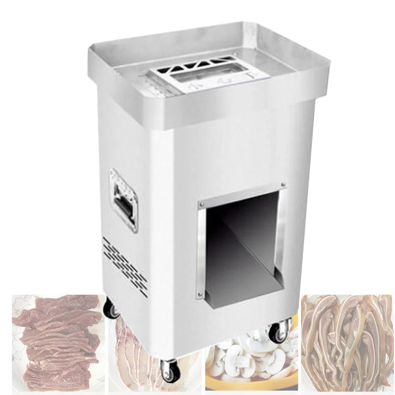 

Vertical Multi-Function Meat Slicer Semi-Automatic Pork Mutton Beef Cutter Machine Meet Rolls Cutting Machine