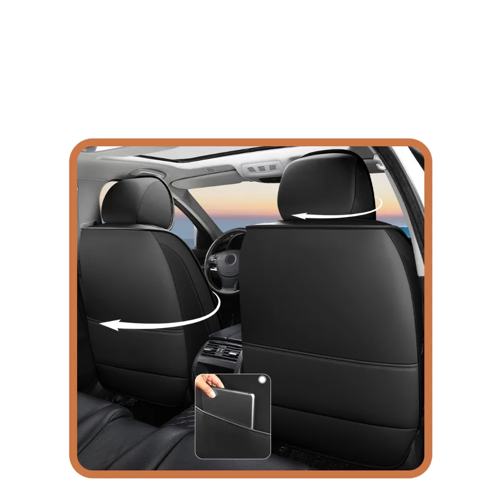 الجلود الاصطناعية غطاء مقعد السيارة العالمي لمازدا 3 CX-5 2 5 6 CX-3 CX-4 CX-7 CX-9 RX-8 CX-30 CX-50 اكسسوارات السيارات