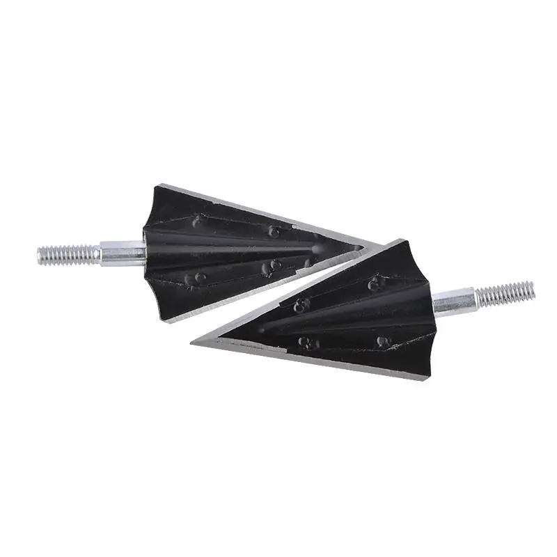 Hunting Archery Arrow Small Broadsword Broadhead Shooting 125 Grain 2 Blades Stainless Steel