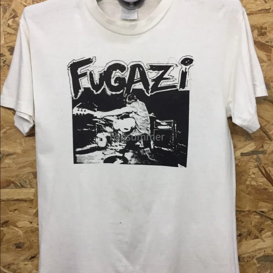 Vintage 80S Original Fugazi Band T Shirt Music Style Shirt Unisex Hl6577