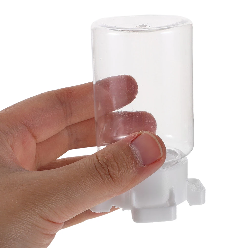 

1pcs Pet Water Feeder Reptile Lizard Easy Clean Pp Chameleon Gecko Spider Ants Hamster Drinking Bowl