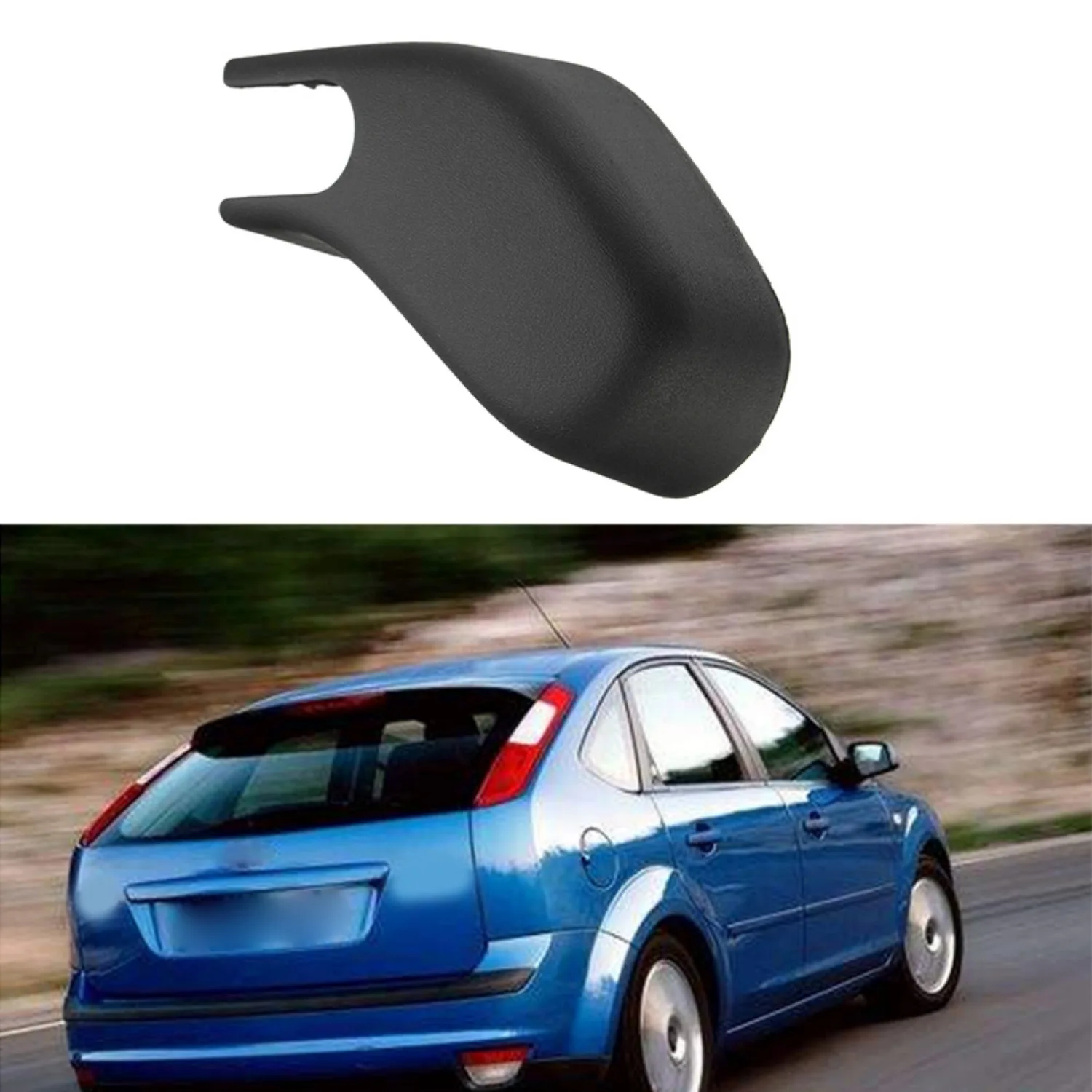 A30F-Car Replacement Wiper Head Nut Cover Cap Screw Caps For Ford/Focus MK 2 Hatch Back 2004-2011