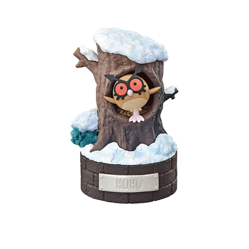 Oryginalna gra animowana Pokemon, gadżet, leśny Fuecoco, Swablu, w pudełku, Gacha Gashapon, figurki akcji anime, kolekcja modeli.