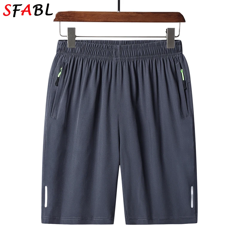 Quick Dry Breathable Men Board Shorts Fitness Elastic Joggers Running Shorts Summer Gym Workout Sportswear Men\'s Shorts Bottom