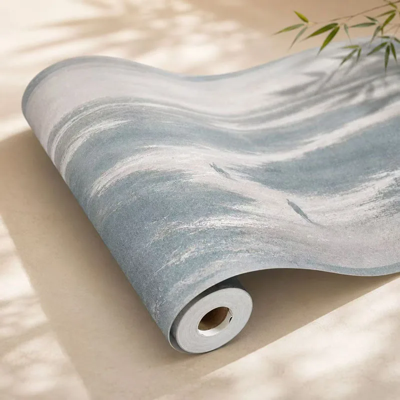 カラフルな半熟玄紙ロール-34x15m、書道・墨絵用中国米紙、アート作品用白紙巻物