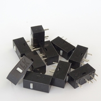 Original LK Strike Light Mouse Momentary Push Button Micro Limit Switch 6 Pins 50 Million for A4tech Bloody 2 Pieces