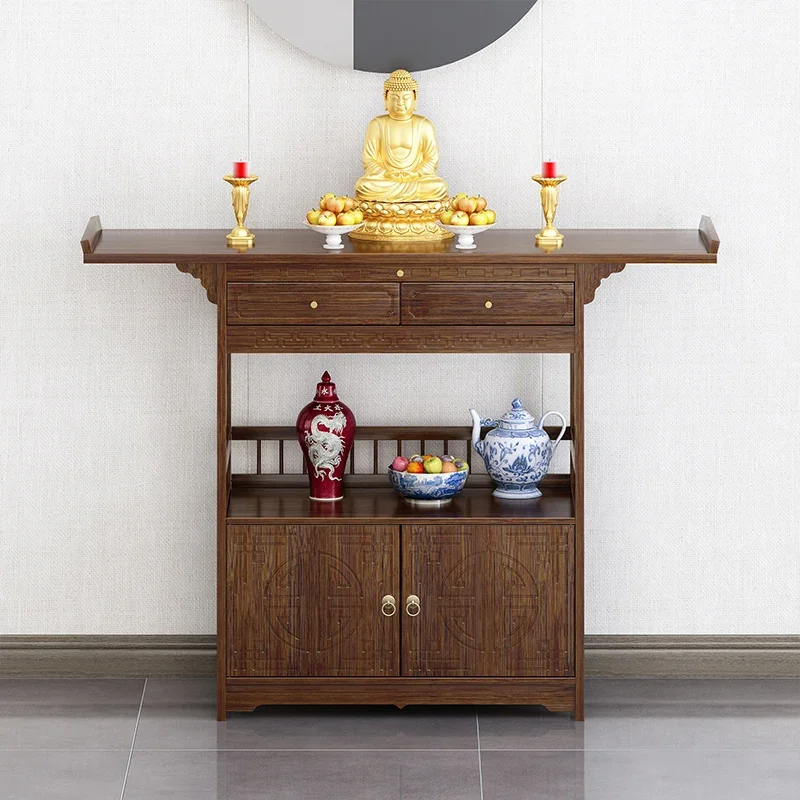 Altar Incense Desk Household Buddha Shrine Buddha Table Tribute Table Worship Table