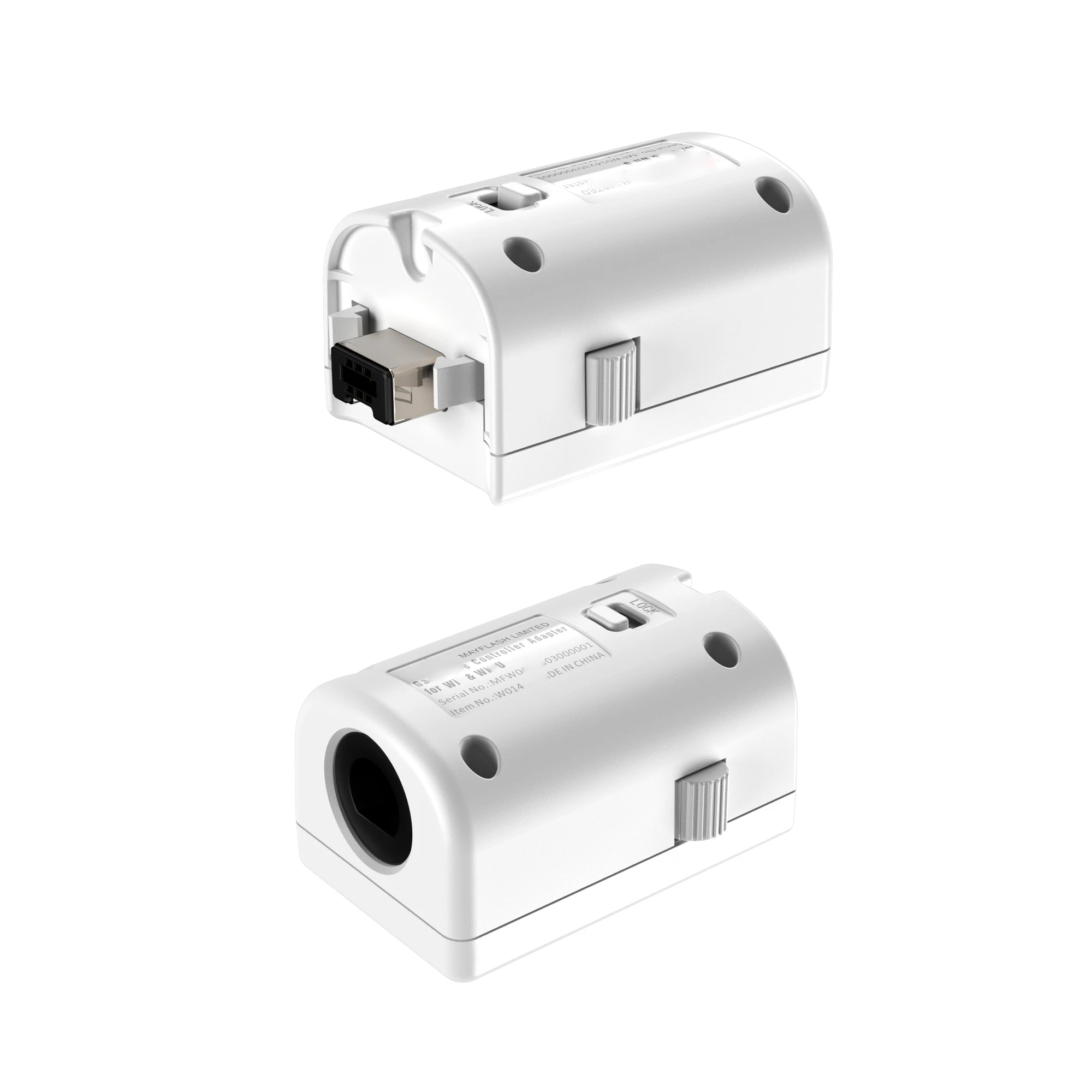 อะแดปเตอร์แปลง1ชุดสำหรับ GameCube NGC TO Wii ตัวแปลงคอนโทรลเลอร์อุปกรณ์เปลี่ยนที่ถือเกม